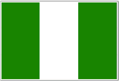 Illustration: le drapeau du Nigéria