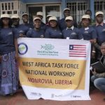 Group photo of Liberia notional working group july 2016