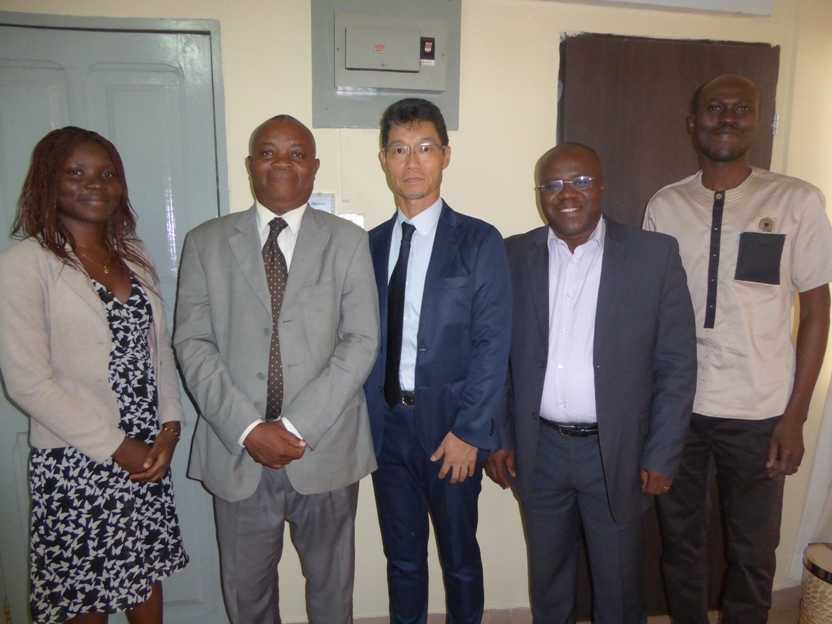 Group photo - FCWC and JICA explore possible collaboration to improve the Fisheries Sector