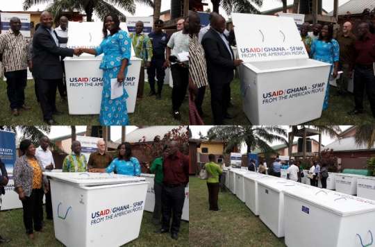 Ghana: USAID gives Fish Insulated Containers to Ghana