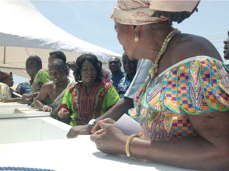 Ghana: Women fish processors receive storage containers
