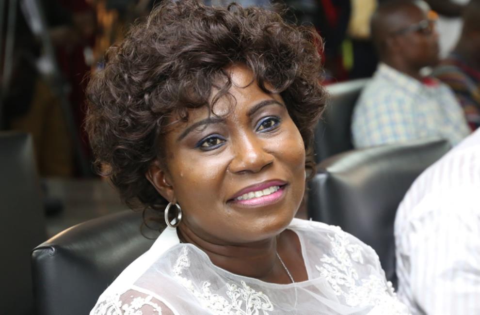 elizabeth afoley quaye ghana fisheries minister smile