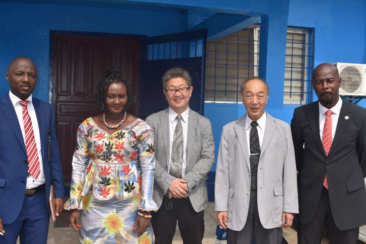 Liberia nafaa japan delegation- Group photo
