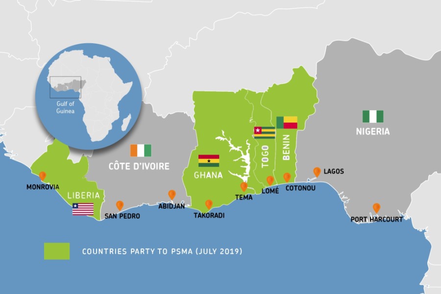 PSMA - West Afria map 