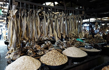 Nigeria dried fish - Photo courtesy - Norwegian Seafood Council