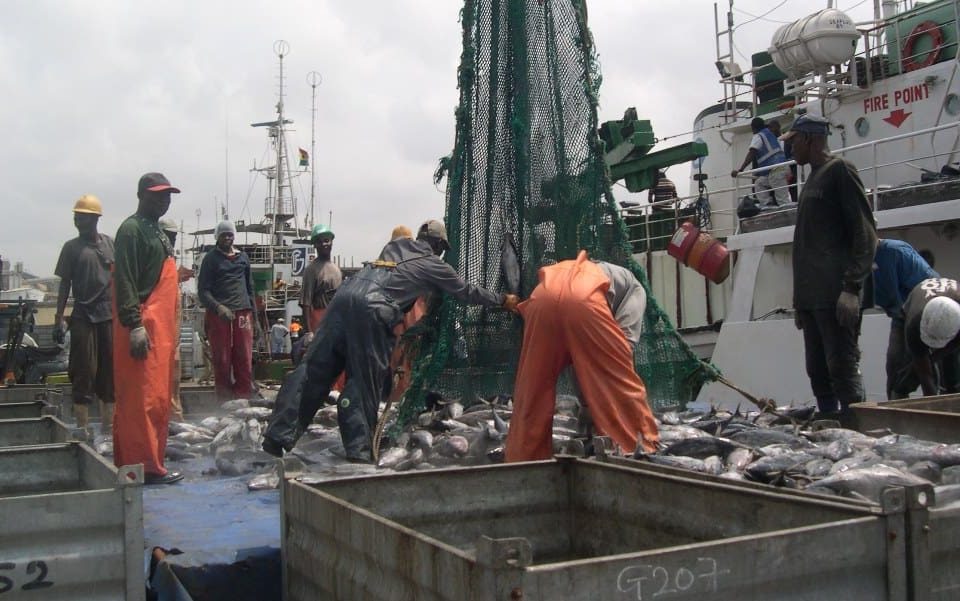 Ghana, Tema Artisanal fishing harbour