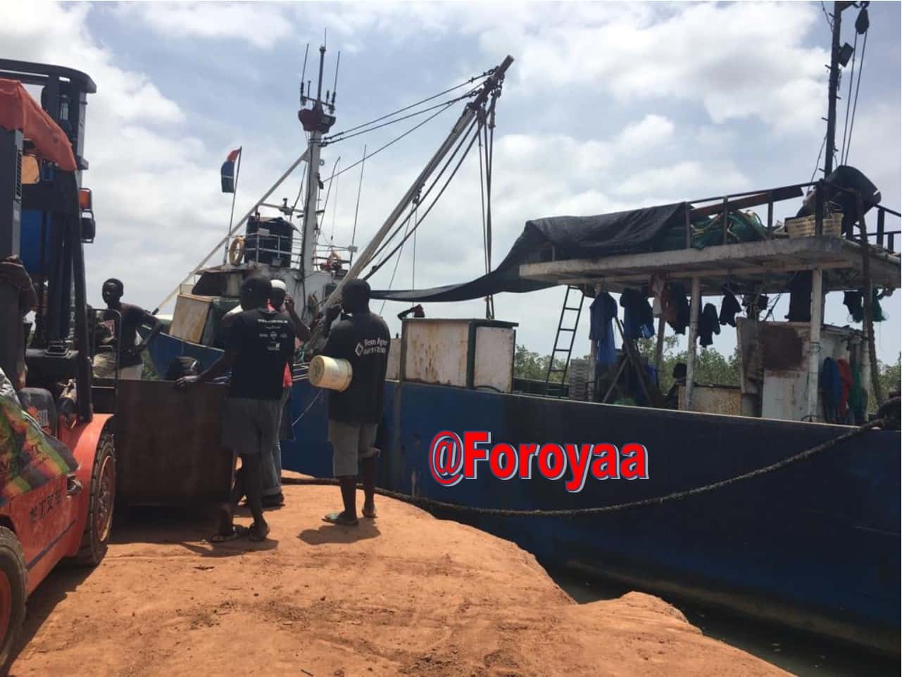 Chinese Vessel Intercepted by Gambian Authorities