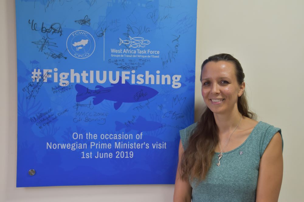 FCWC Hosts Decent Work in Fisheries Researcher