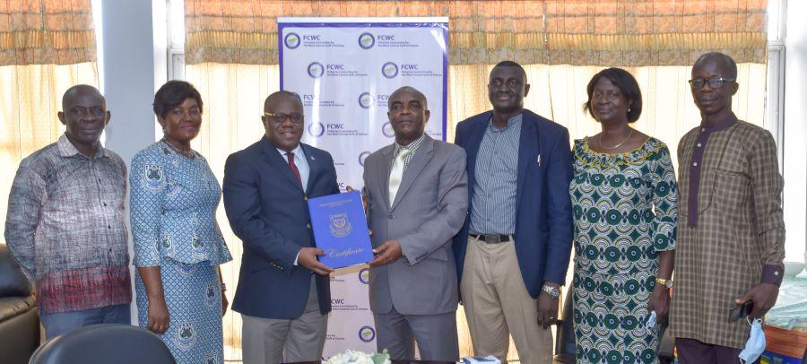 FCWC Signs Capacity-Building MOU with Regional Maritime University