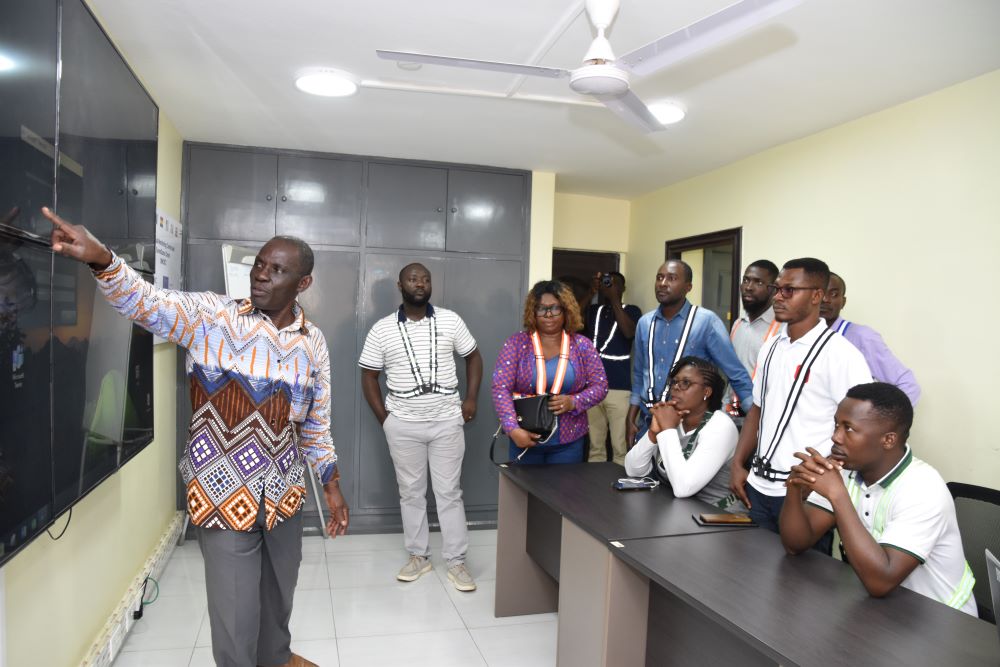 Ghana: Visite de Journalistes au Centre Régional de SCS du CPCO