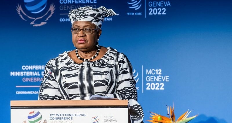 Ngozi Okonjo-Iweala, Director General of the World Trade Organization. 06/17/22. (Photo Foreign Agency).