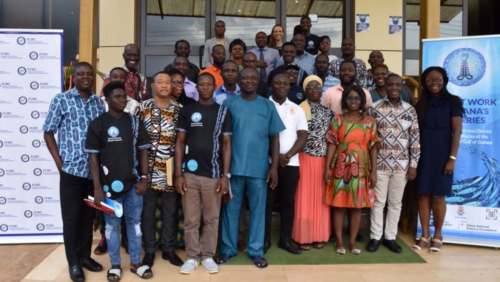 Group photo - FCWC Holds Workshop to Validate Decent Work in Fisheries Research Findings