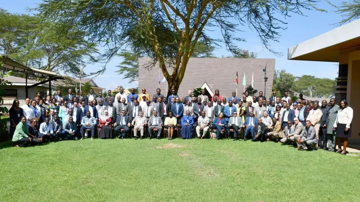 Group photo - FCWC Participates in General Assembly of the Aquaculture Network for Africa