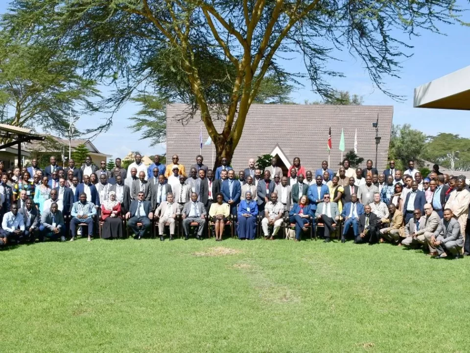 Group photo - FCWC Participates in General Assembly of the Aquaculture Network for Africa