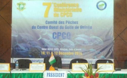 1 - photo annonce de l ceremonie douverture de la 7e cnference des ministres du cpco-